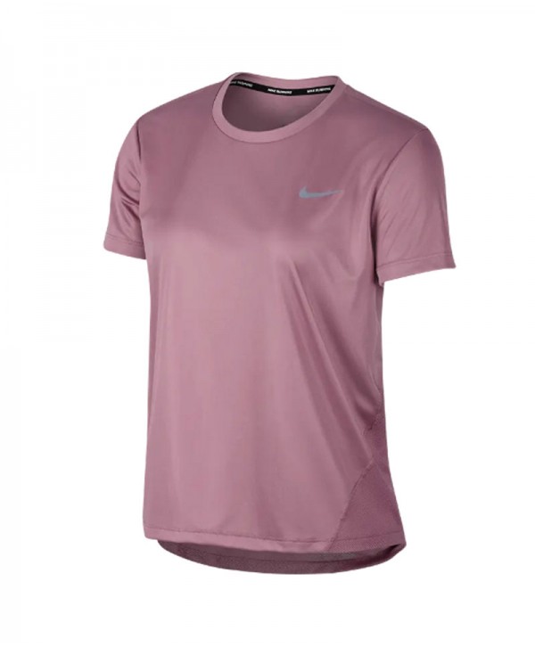 Nike women's miler short sleeve running top deals