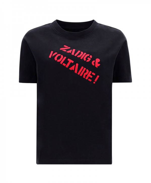 Zadig & Voltaire Backstage Black T shirt 